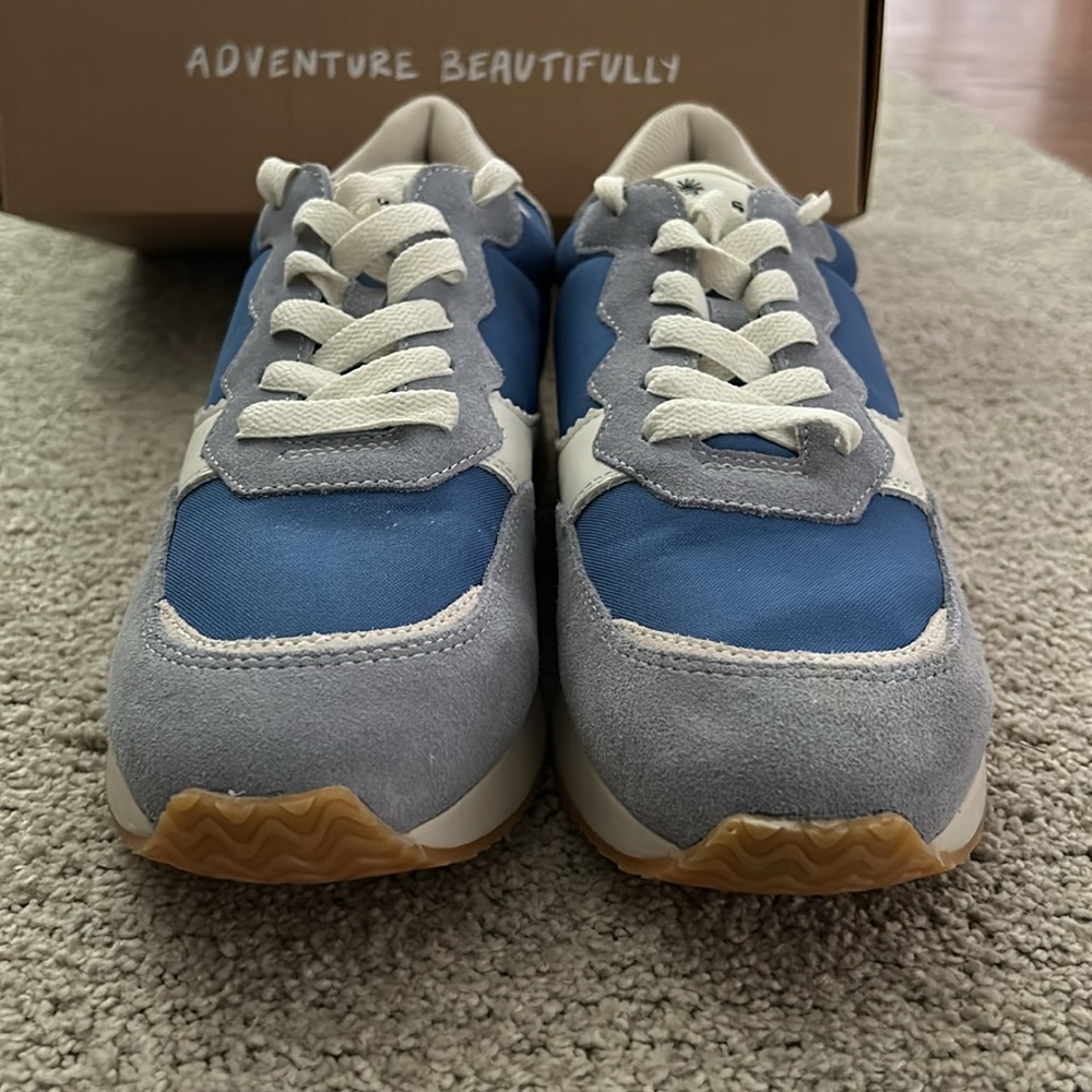 New Soludos Paradiso retro sneakers in marine blue size 10, 40.5 European size. - Picture 7 of 8